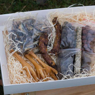 Pejskův box - velký degustační vánoční box pro pejska